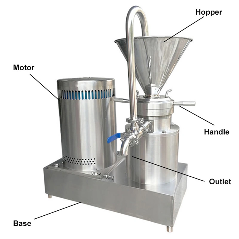 Peanut Butter Split Colloidal Mill Peanut Butter Making Machine