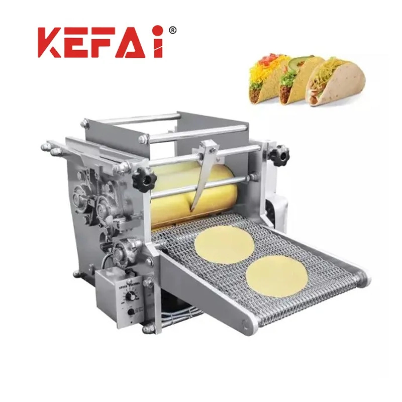 Kefai Flour Corn Tortilla Food Processing Grain Maker Roti Chapati Making Machine