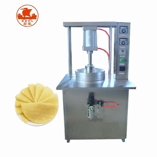 Fabricant automatique de roti de Zhengzhou Hongle adapté aux besoins du client faisant la machine à rouler de papad