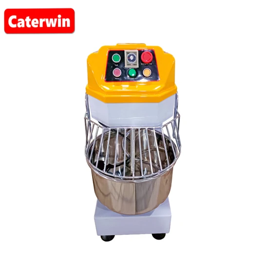 Caterwin Boulangerie Équipement 20L Farine Pâte À Pétrir Machine Électrique Spirale Pâte Mélangeur