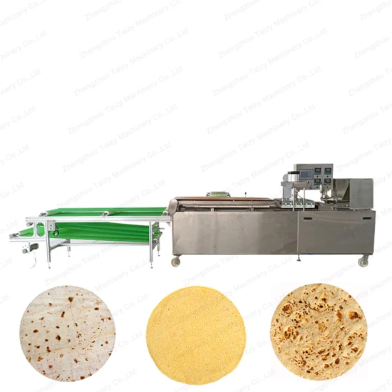 Chapati Roti entièrement automatique usine la tortilla de maïs faisant la machine