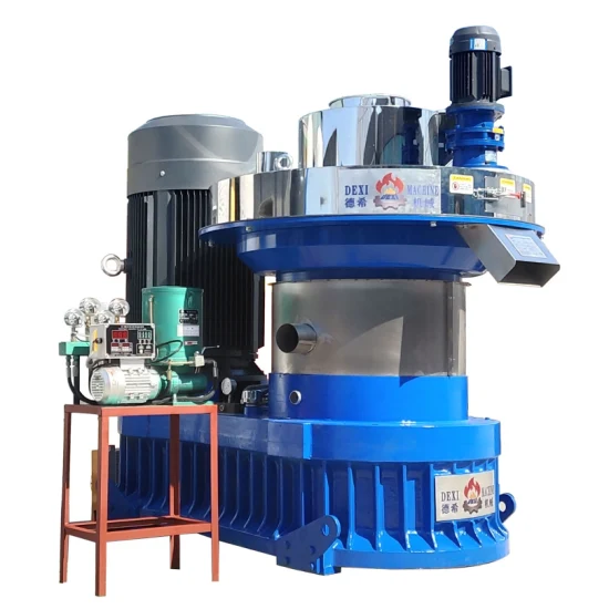 132kw Riz Cacahuète Husk Biomasse Bois Sciure Bagasse Copeaux De Paille Rasage Efb Press Pelletizer Carburant Biofuel Industry Pellet Making Mill Maker Pelleting Machine