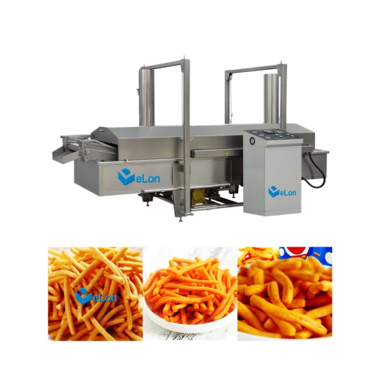 Snacks automatiques de farine de blé frit faisant la machine