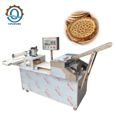 Commercial Grain Lavash Naan Chapati Plat Arabe Pain Pita Roti Maker Roti Making Machine