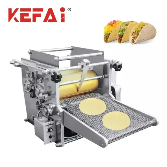 Kefai Farine Maïs Tortilla Transformation Alimentaire Grain Maker Roti Chapati Making Machine